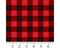 Christmas Black Red Gingham Cotton Fabric | By the Yard | Sewing and Crafting | 44 inches wide